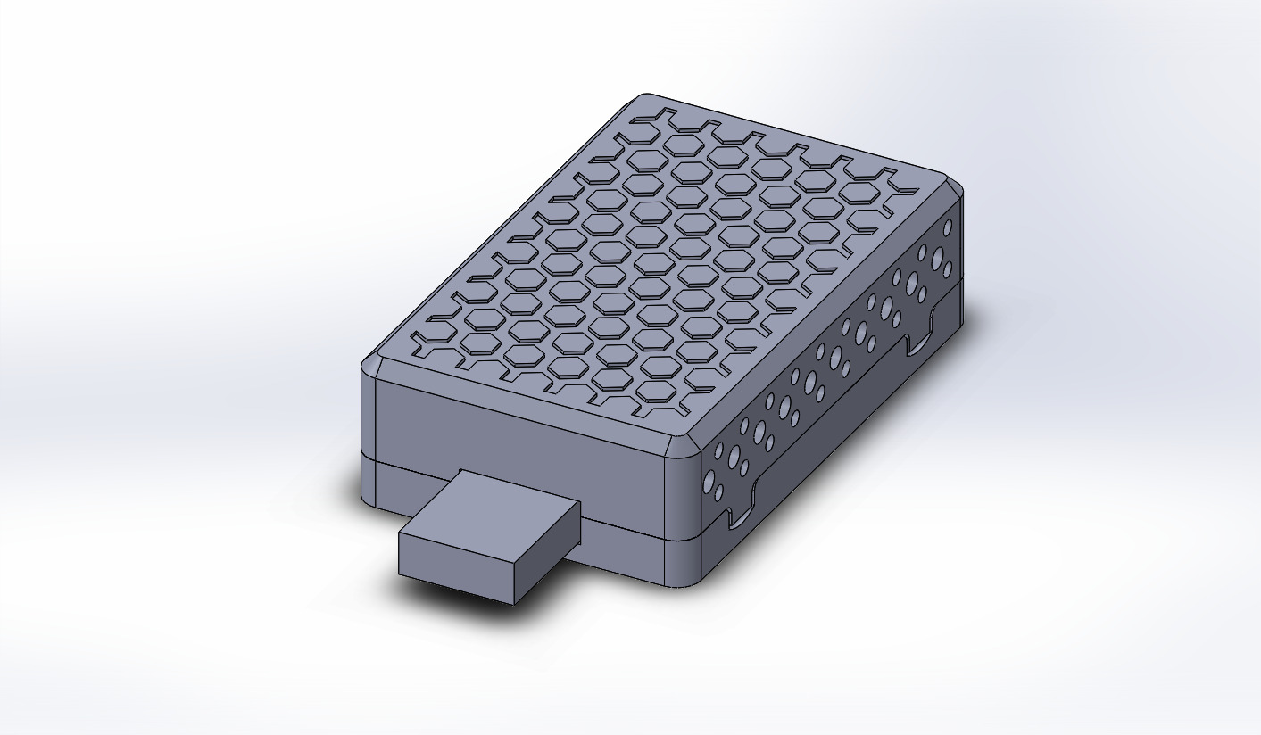 WIFI模块3D打印外壳