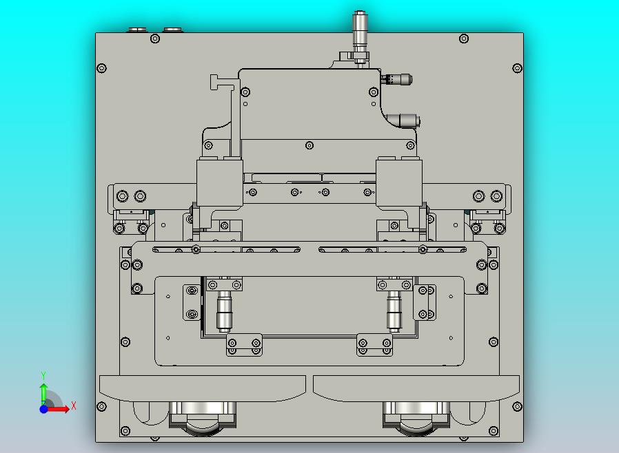 PCB绑定前测试，高清CCD对位压接点灯