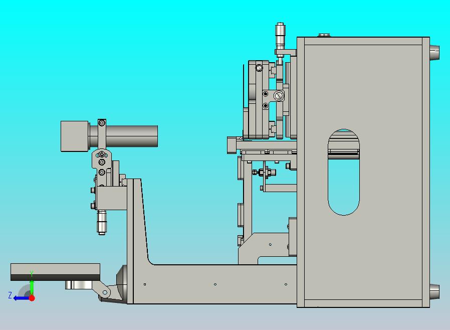 PCB绑定前测试，高清CCD对位压接点灯