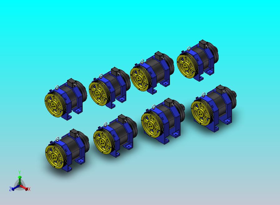 WYT-L无齿轮永磁同步曳引机 共8种型号
