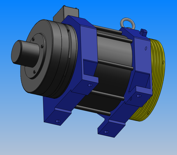 WYT-L无齿轮永磁同步曳引机 共8种型号