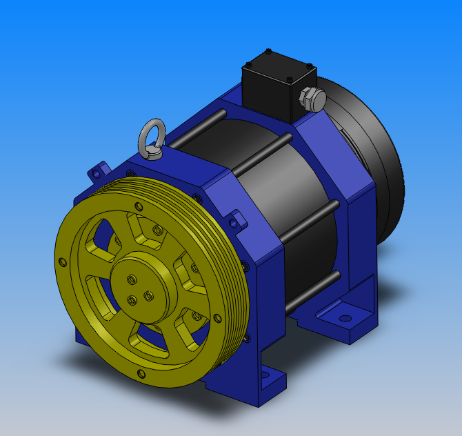 WYT-L无齿轮永磁同步曳引机 共8种型号