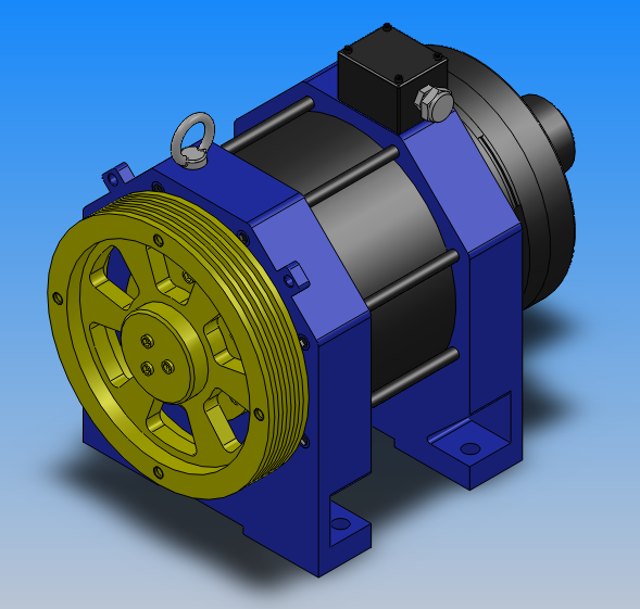 WYT-L无齿轮永磁同步曳引机 共8种型号