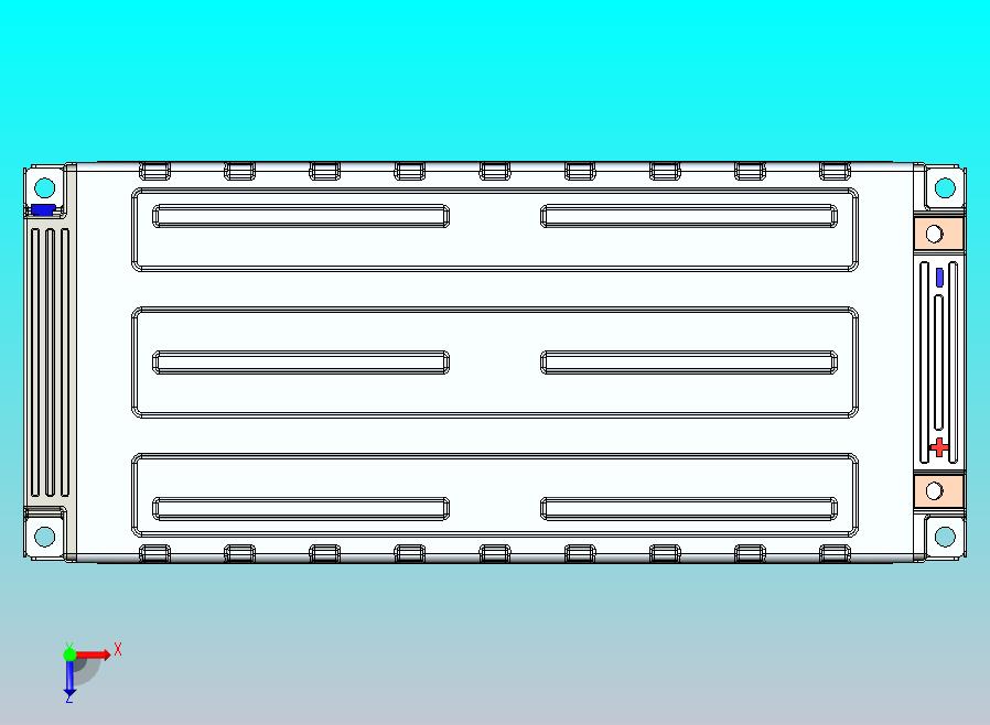 标准车用软包动力电池模组