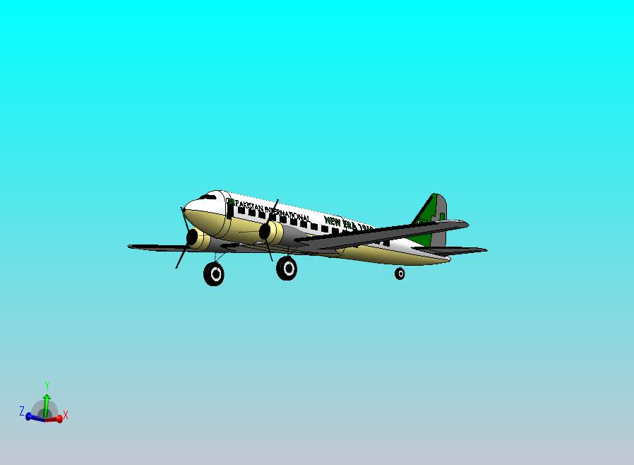 道格拉斯仿古飞机