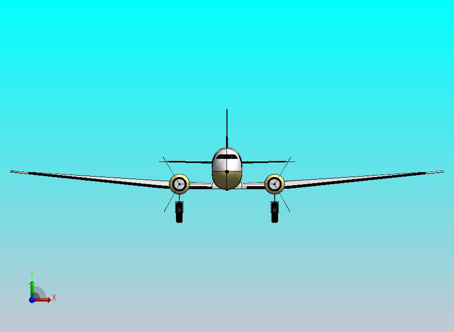 道格拉斯仿古飞机