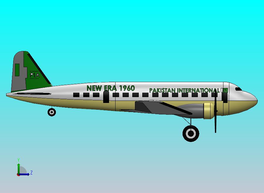 道格拉斯仿古飞机