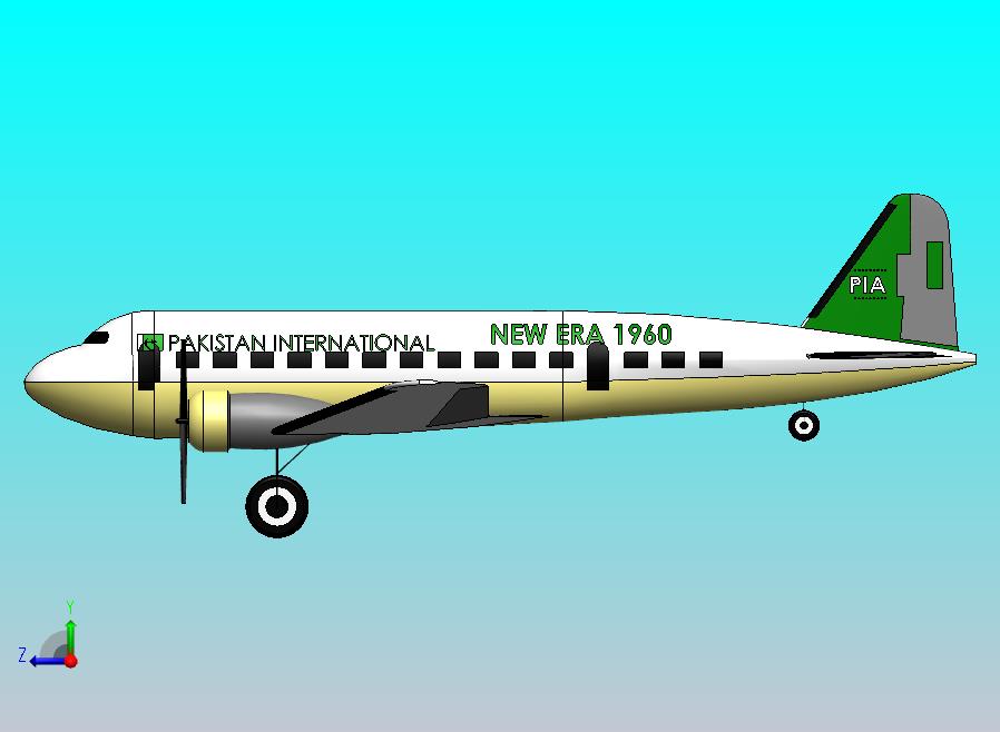 道格拉斯仿古飞机