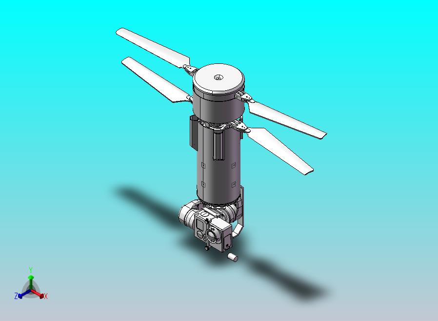 共轴双旋翼无人机