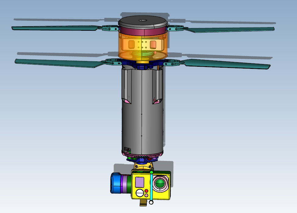共轴双旋翼无人机
