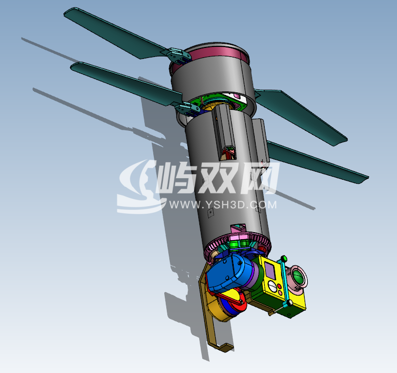 共轴双旋翼无人机
