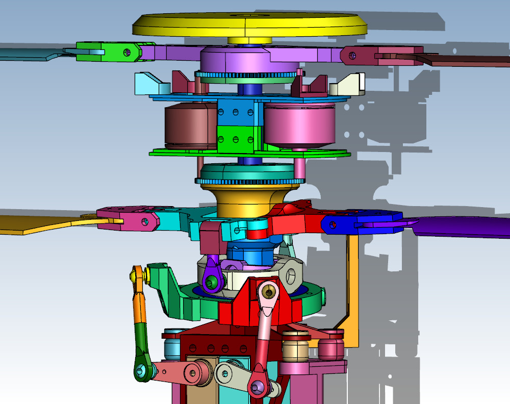 共轴双旋翼无人机
