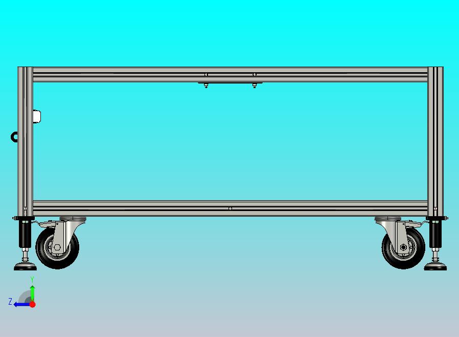 铝型材模块化装配推车