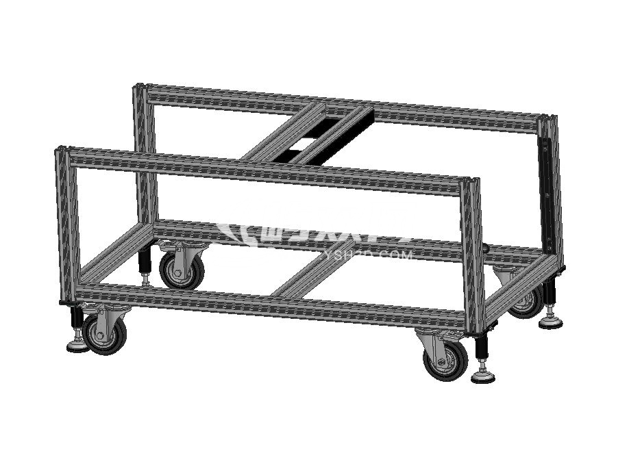 铝型材模块化装配推车