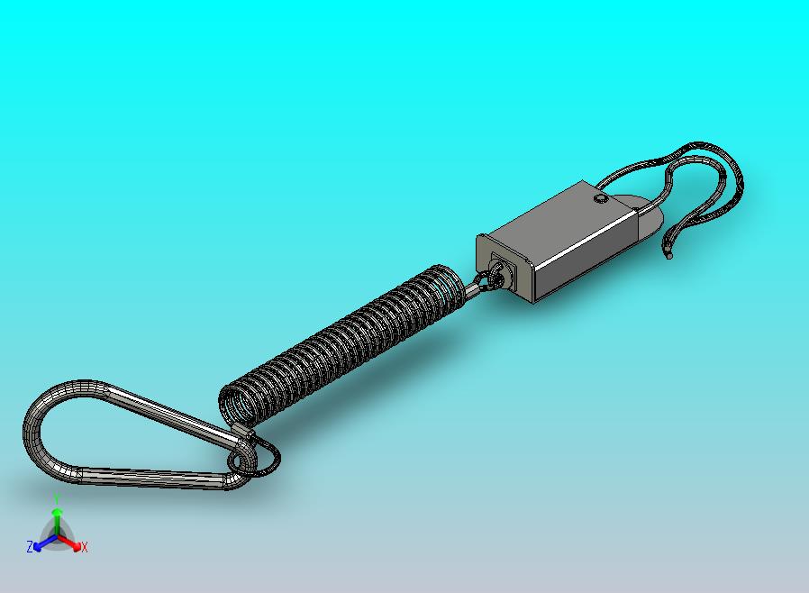 带系索的断路箱开关