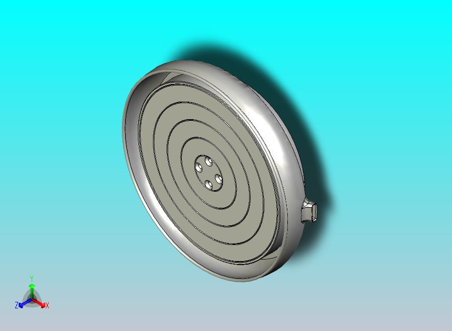 可打印的小型陶轮