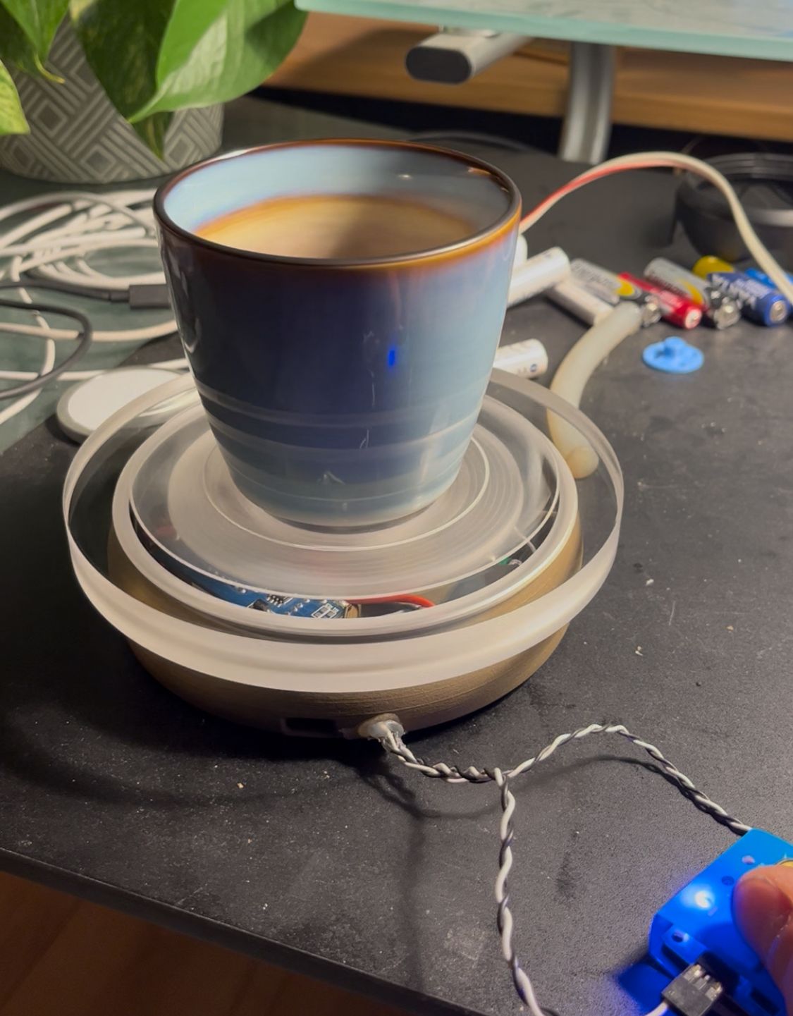 可打印的小型陶轮