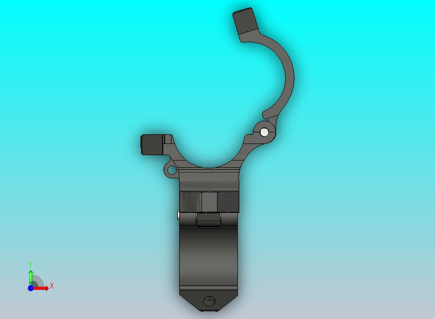 双管可调夹具安装-模块化支架系统