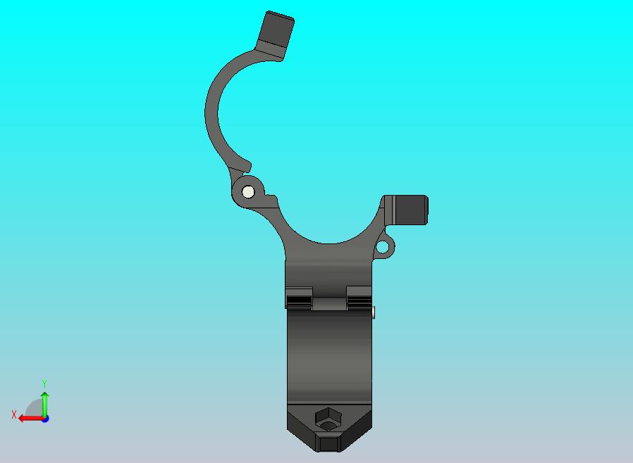 双管可调夹具安装-模块化支架系统