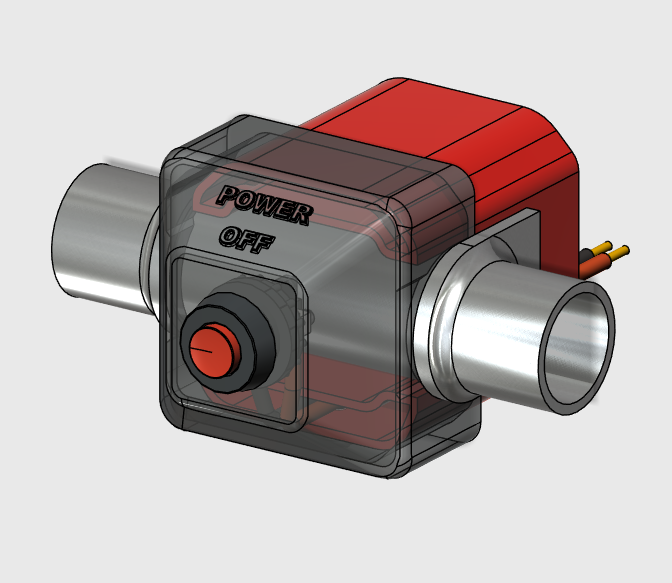 本田舵柄电源按钮盒