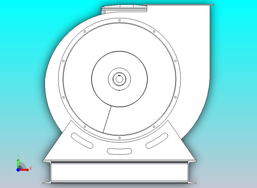 带电机的风扇250Kw-300Rpm