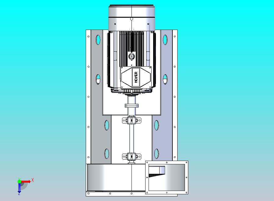 带电机的风扇250Kw-300Rpm