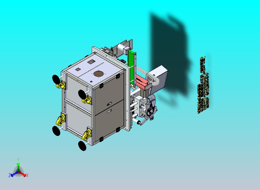 手机电池4面贴标机