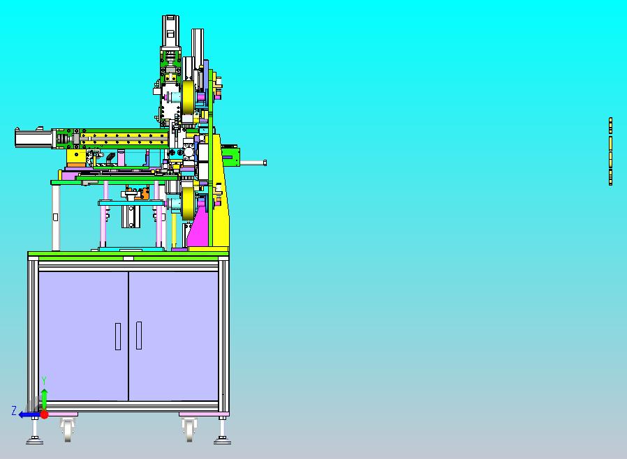 电线贴胶纸机自动贴胶带设备贴标机