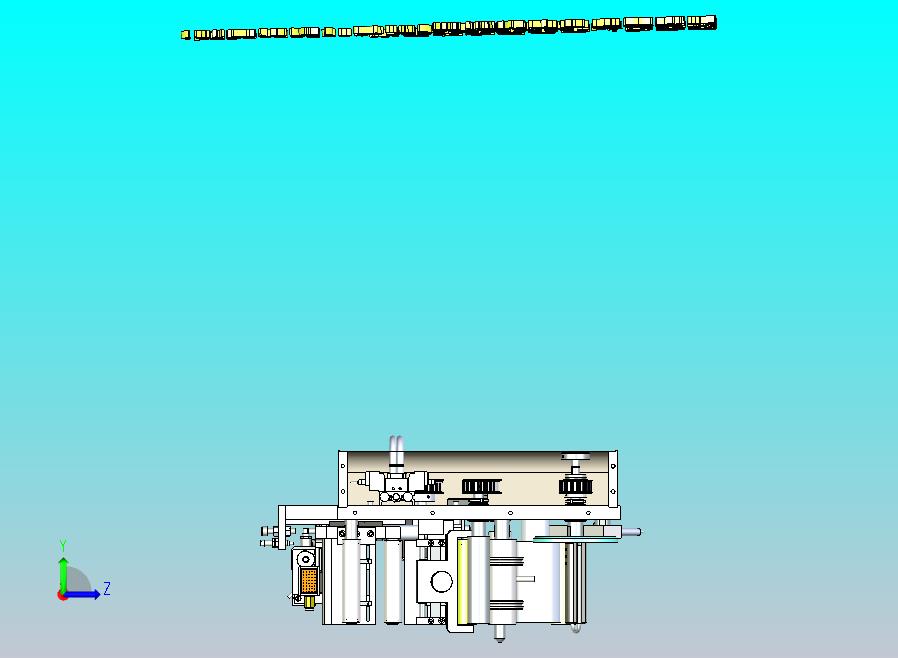 贴标机标签出标机供膜机构