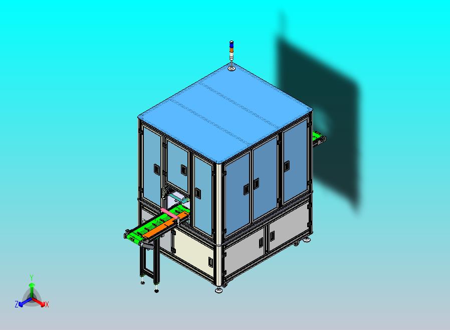聚合物电池整形贴标机