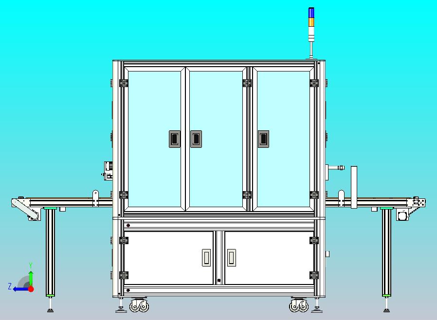 聚合物电池整形贴标机