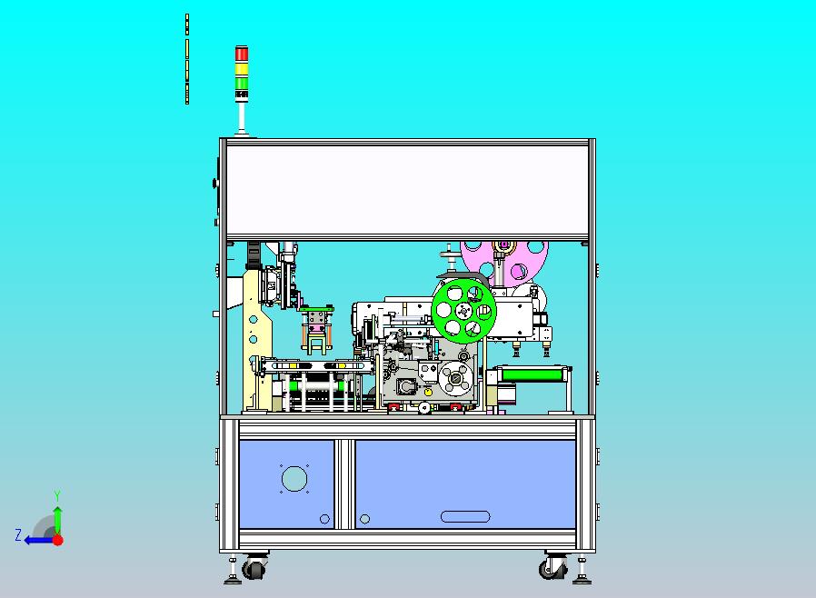 自动贴绝缘膜贴条码设备