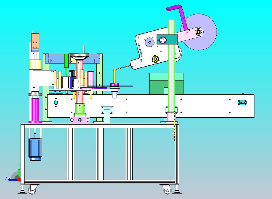 高速全自动圆瓶贴标机