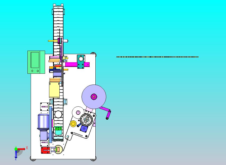 高速全自动圆瓶贴标机