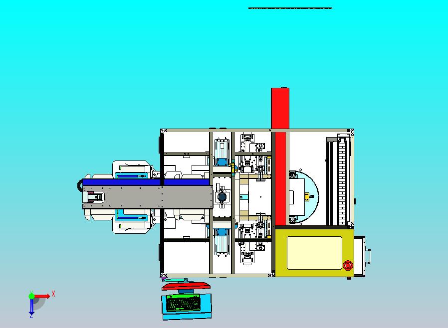 自动折盒贴标机