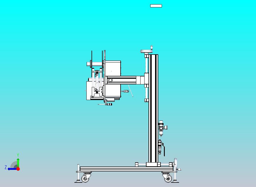 单体式即打即贴贴标机