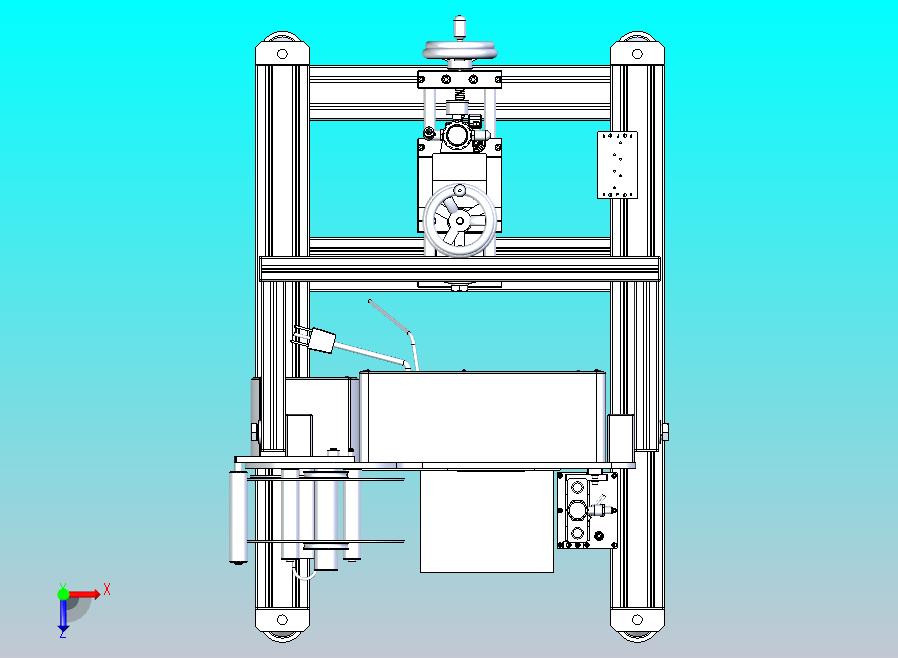 单体式即打即贴贴标机