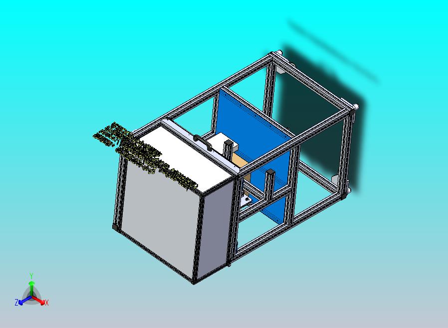 自动化纸箱封箱贴标一体机