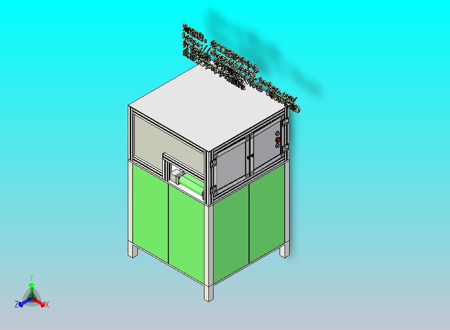 定模剥离模组全自动贴标机