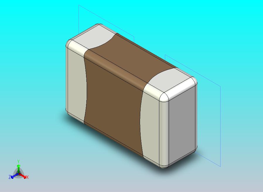 电容器CAPC-0805-T0.75-BN