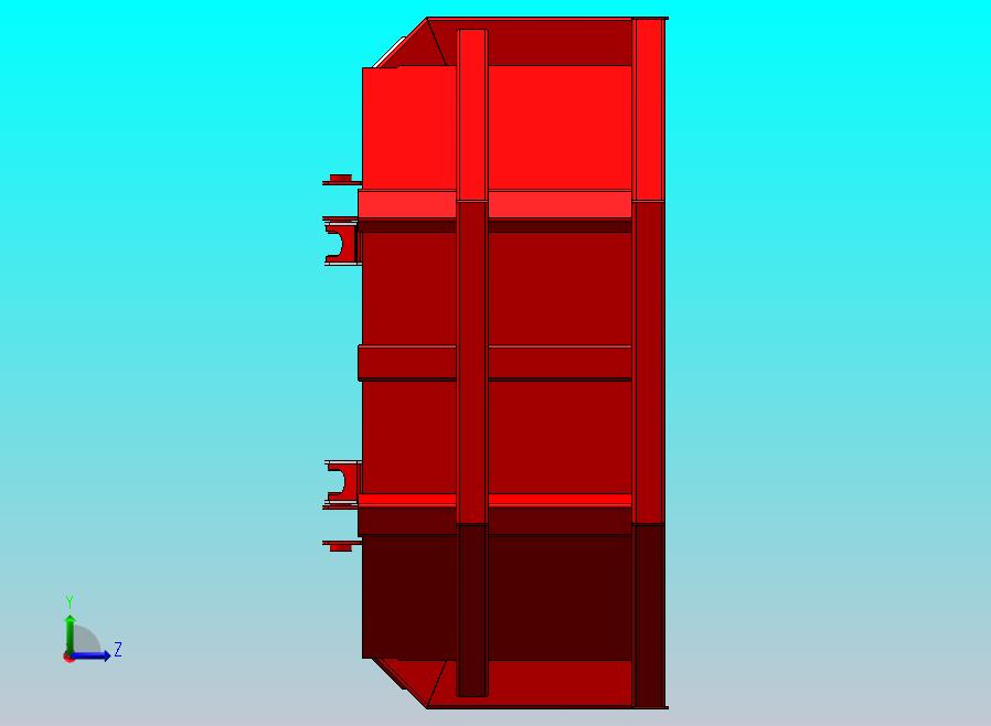 履带车5吨车厢焊接