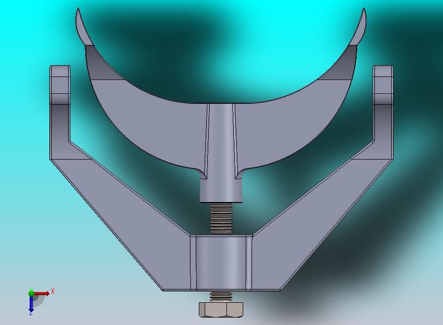 稻壳筛架和支撑