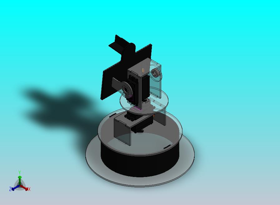 双轴太阳跟踪系统V1