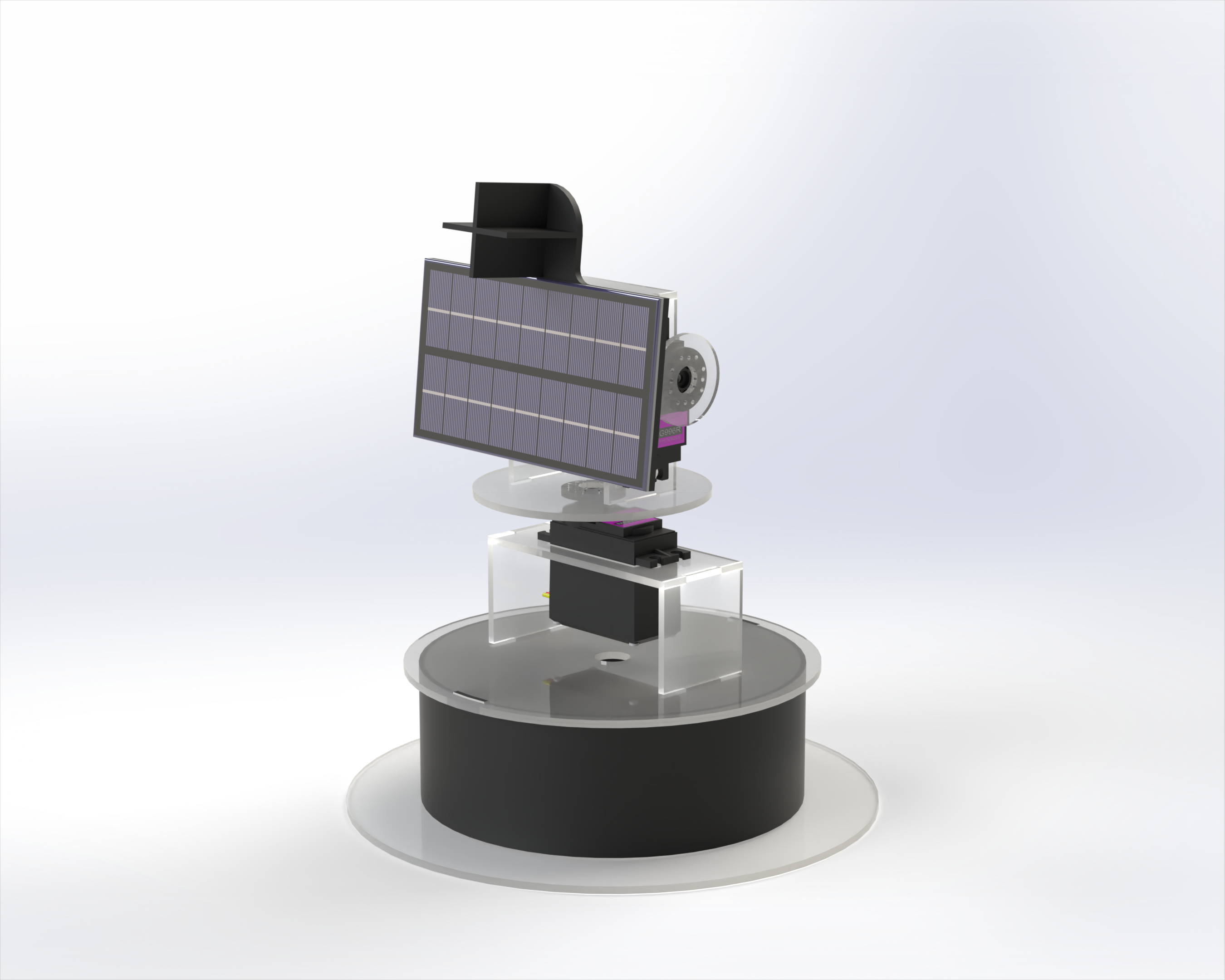 双轴太阳跟踪系统V1