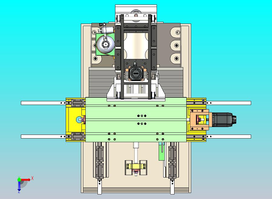 V65机床总装3D图纸模型