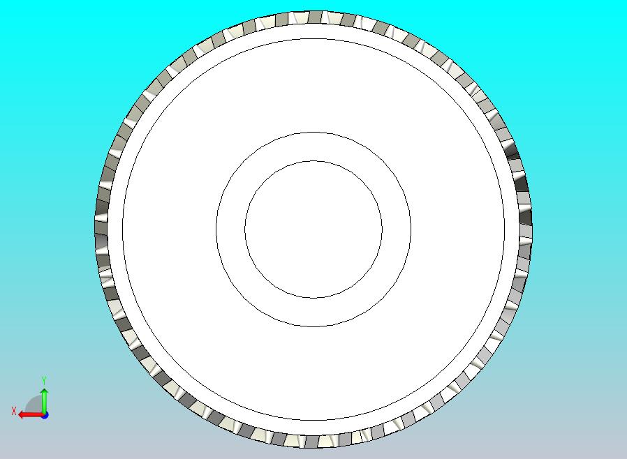 N95口罩B款齿模图纸