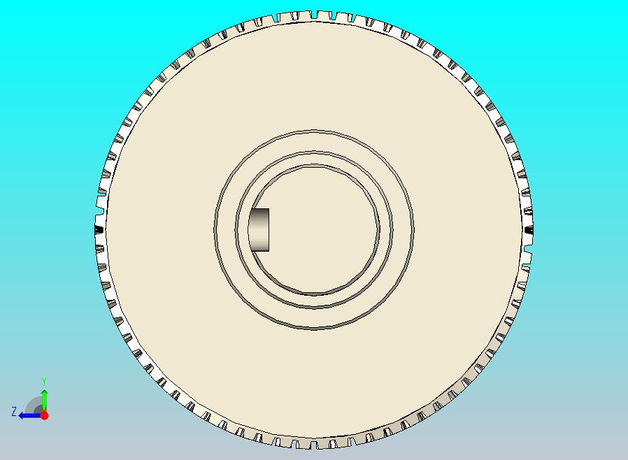 N95口罩C款齿模图纸