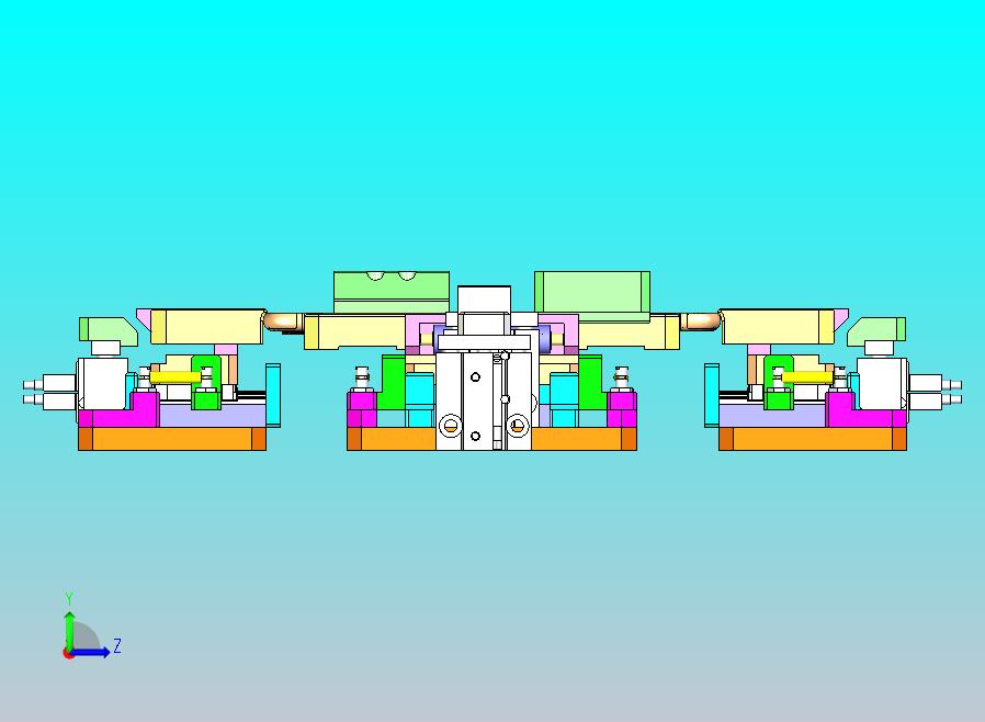 iPhone手机中心定位夹具3D
