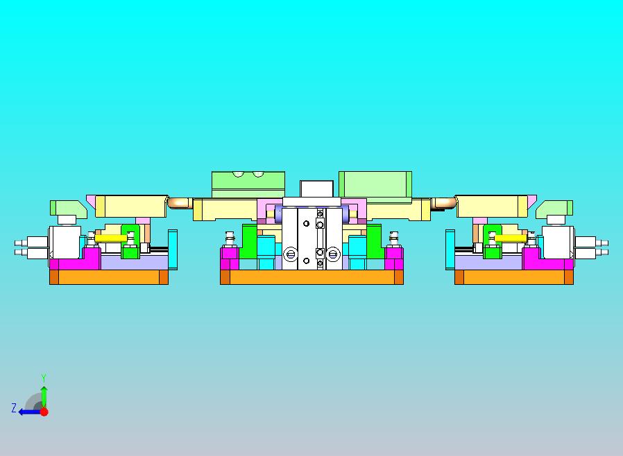 iPhone手机中心定位夹具3D