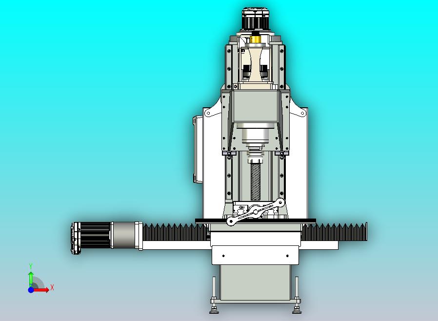 CNC数控铣床模型3D图纸